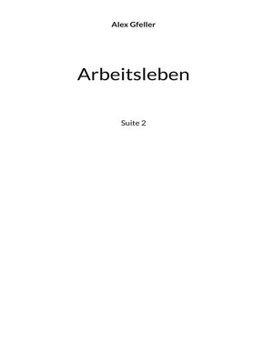 cover image of Arbeitsleben